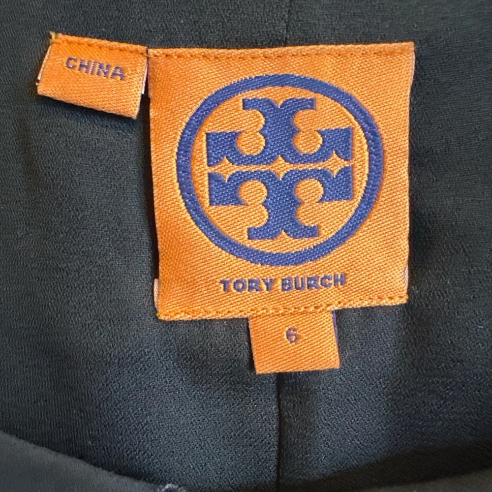 Tory Burch Black Layered Sleeveless Blouse